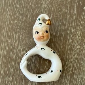 Holt Howard Vintage Christmas Atomic Pixie “O” of NOEL Candleholders